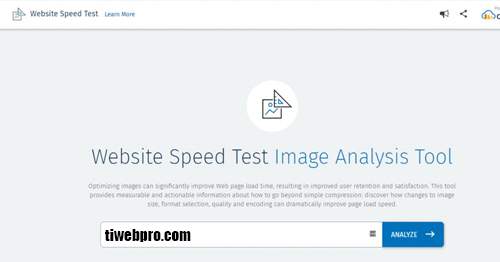 website image analysis tool