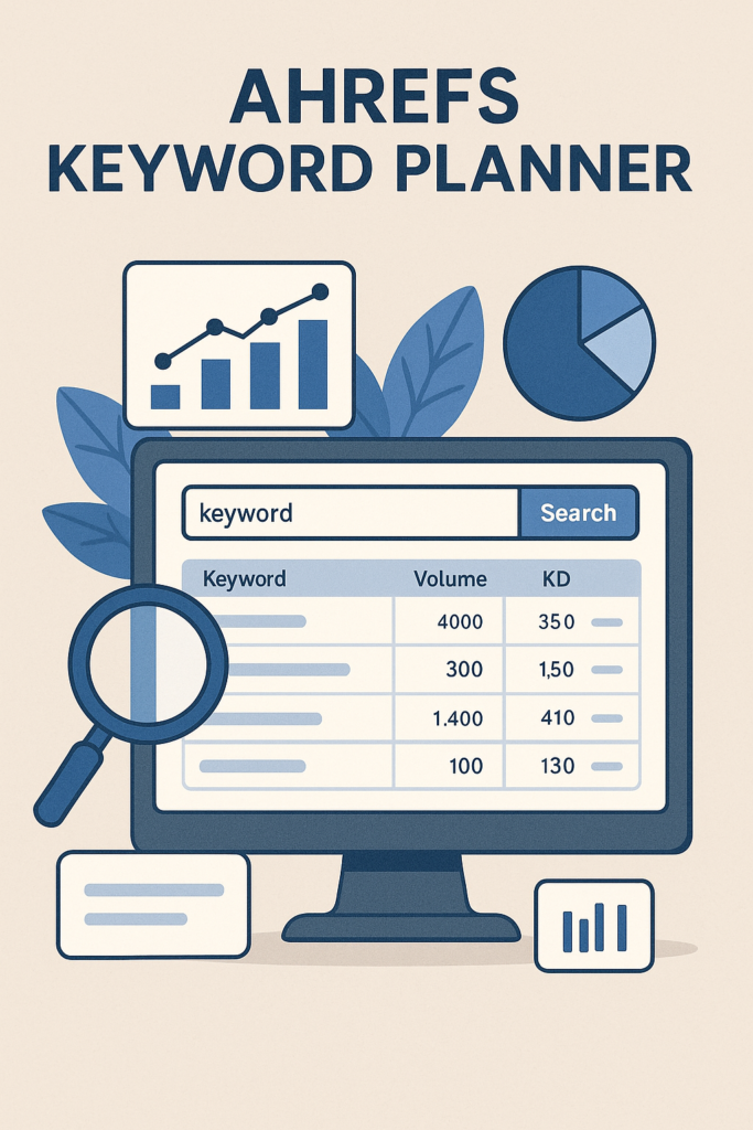 ahrefs keyword planner 