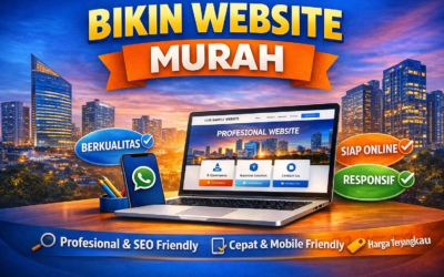Bikin website murah dengan desain profesional dan SEO friendly. Mulai 150rb!