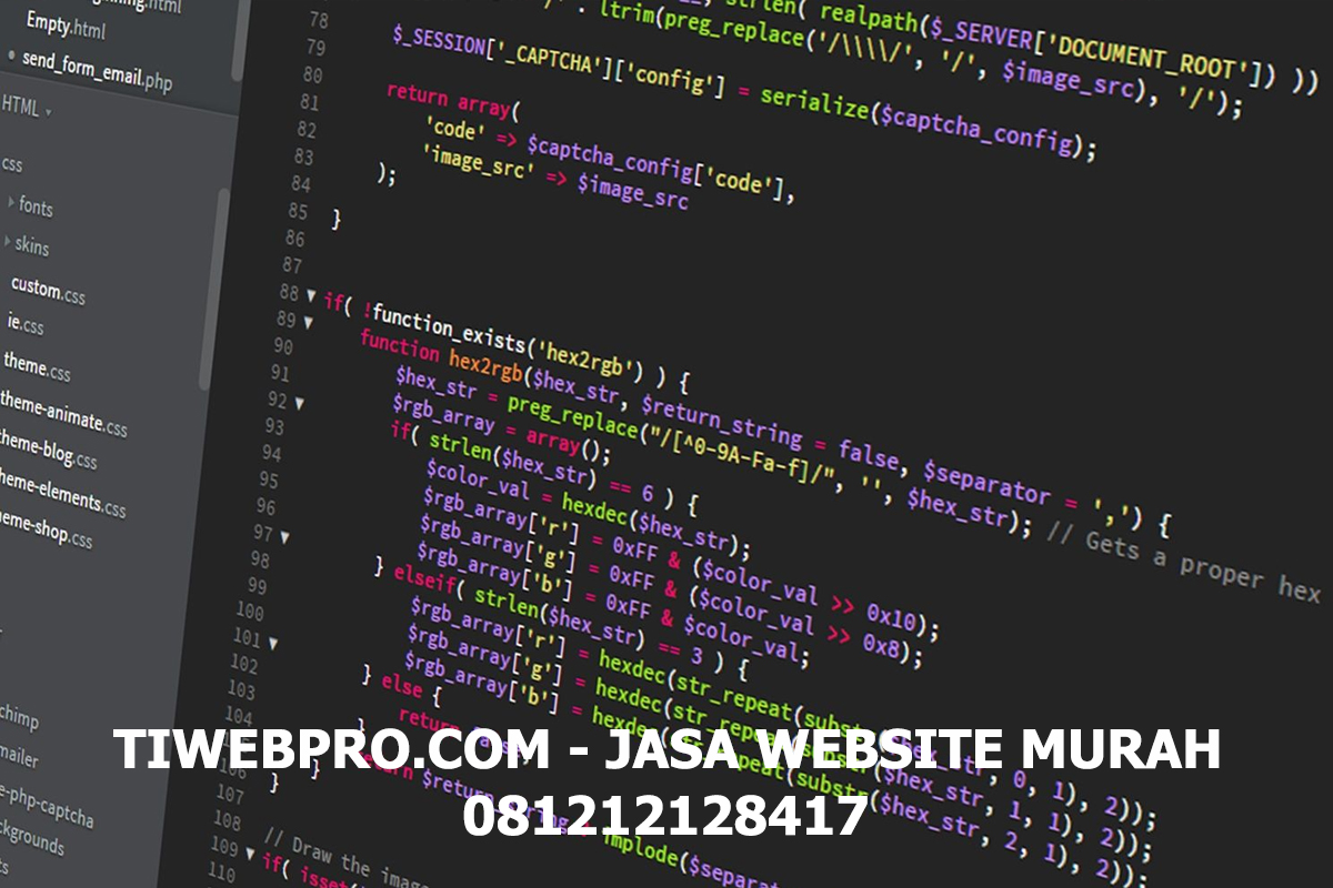 Layanan Pembuatan Website Profesional Murah Rukan Mutiara Taman Palem