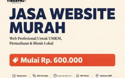 Jasa website murah Ruko Pantai Indah Kapuk