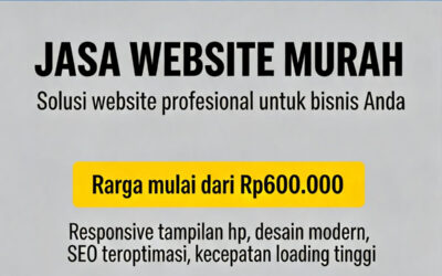 Jasa Pembuatan Website Murah Alisan Ruko Bandara