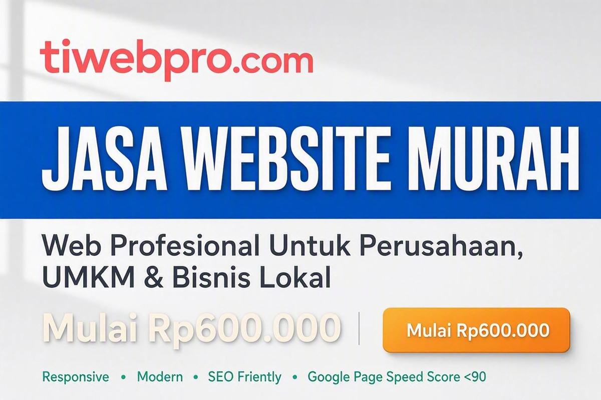 Jasa website murah Ruko City Square dari TIWEBPRO untuk meningkatkan pemasaran bisnis ruko lokal. Jasa website murah Ruko City Square