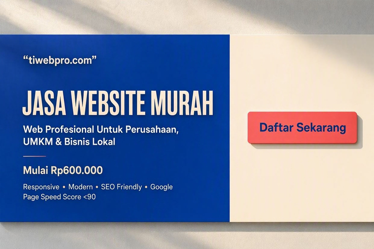 Gambar ilustrasi layanan Jasa website murah Sentra Niaga Citra dari TIWEBPRO yang menampilkan tampilan web modern dan responsif pada laptop serta smartphone. Jasa website murah Sentra Niaga Citra - TIWEBPRO