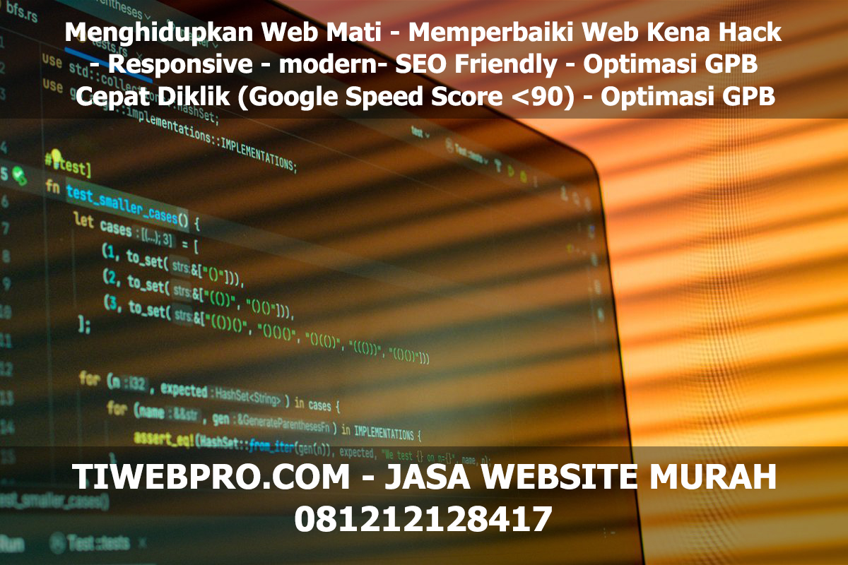 Jasa Pembuatan Website Murah Ruko Strategis 