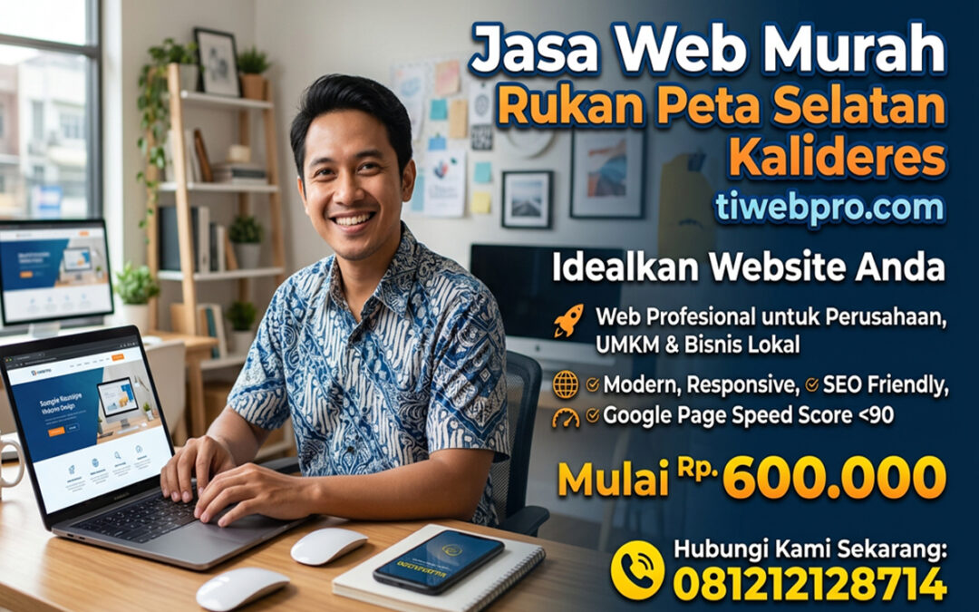 Jasa Pembuatan Website Murah Ruko Gandeng Kalideres